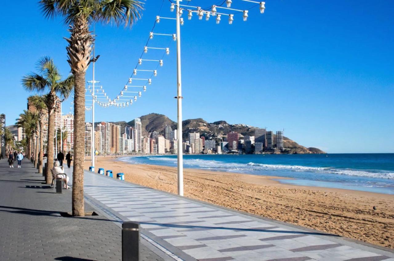 Seafront Luxury Levante Beach / Primera Linea Playa Levante Benidorm Exterior foto